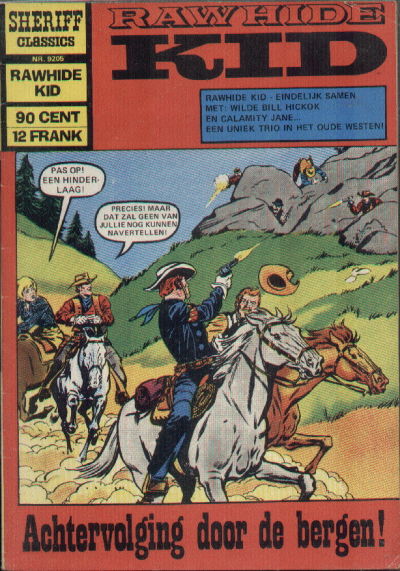 Cover for Sheriff Classics (Classics/Williams, 1964 series) #9205