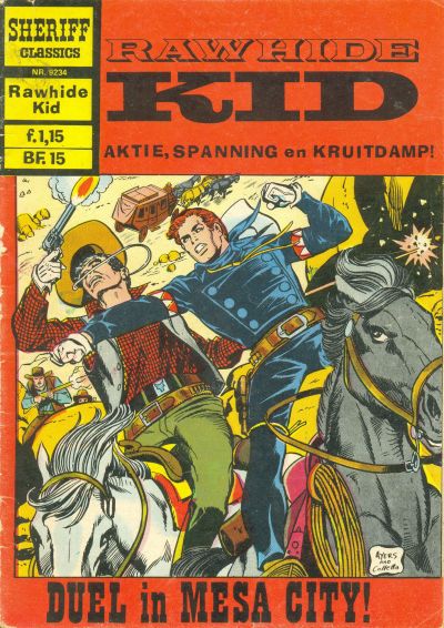 Cover for Sheriff Classics (Classics/Williams, 1964 series) #9234