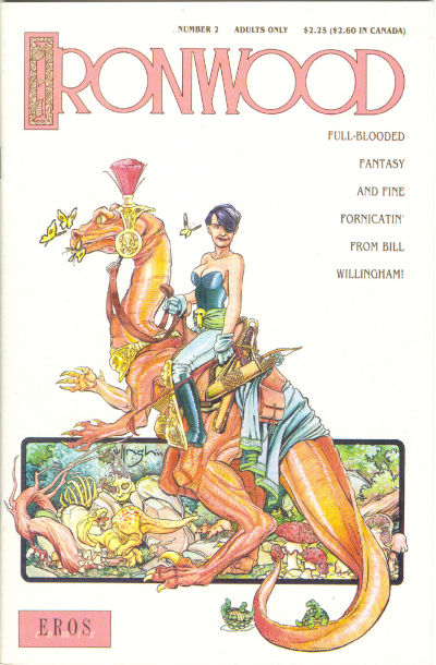 Cover for Ironwood (Fantagraphics, 1991 series) #2