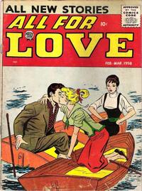 Cover for All for Love (Prize, 1957 series) #v1#6 [6]