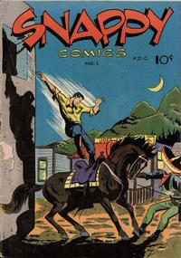 Cover Thumbnail for Snappy Comics (Cima Publication Company, 1945 series) #1