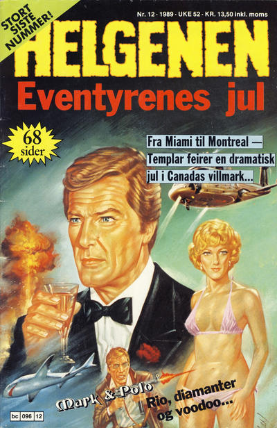 Cover for Helgenen (Semic, 1977 series) #12/1989