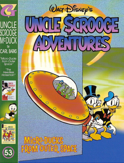 Cover for Walt Disney's Uncle Scrooge Adventures in Color (Gladstone, 1996 series) #53