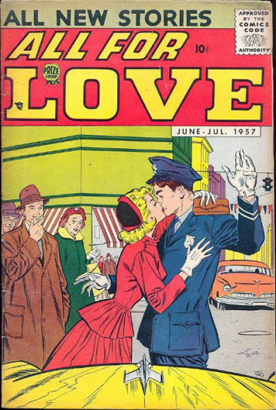 Cover for All for Love (Prize, 1957 series) #v1#2 [2]