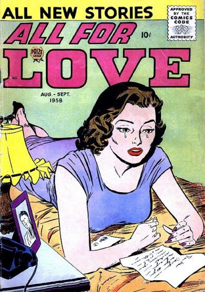 Cover for All for Love (Prize, 1957 series) #v2#3 [9]