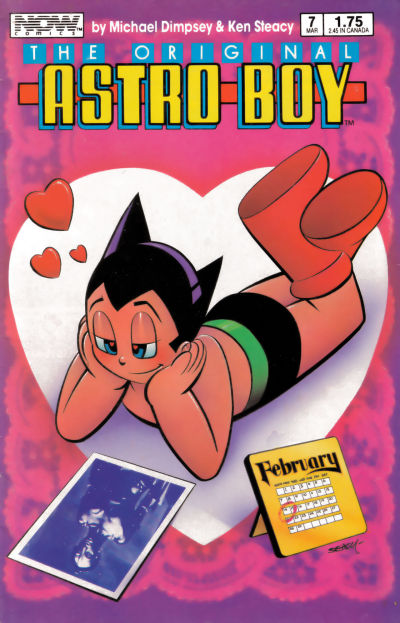 Cover for Original Astro Boy (Now, 1987 series) #7