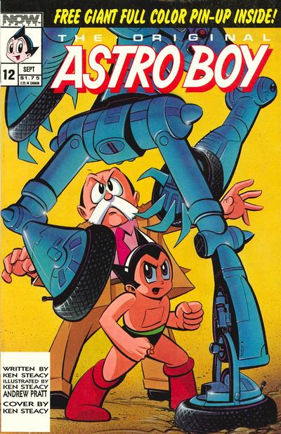 Cover for Original Astro Boy (Now, 1987 series) #12
