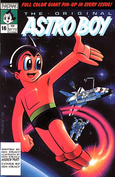 Cover for Original Astro Boy (Now, 1987 series) #16