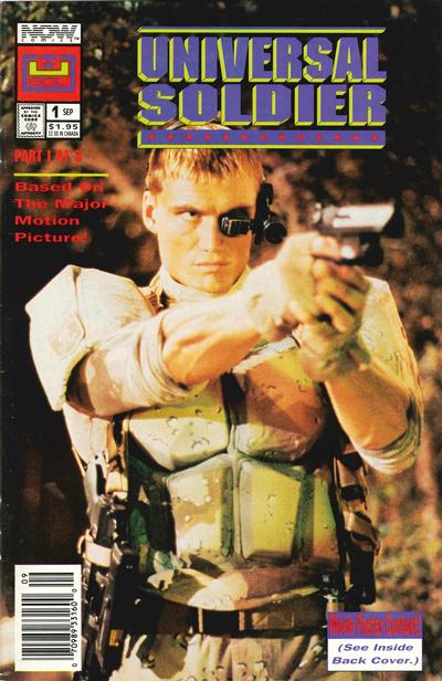 Cover for Universal Soldier (Now, 1992 series) #1 [newsstand]