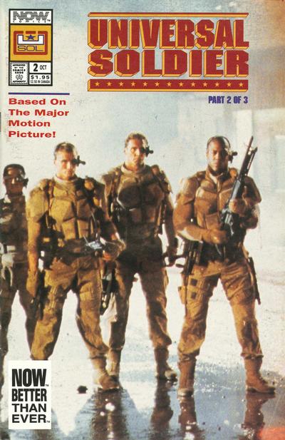Cover for Universal Soldier (Now, 1992 series) #2 [newsstand]