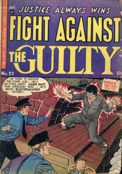 Cover for Fight Against the Guilty (Story Comics, 1954 series) #22
