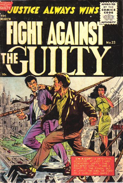 Cover for Fight Against the Guilty (Story Comics, 1954 series) #23
