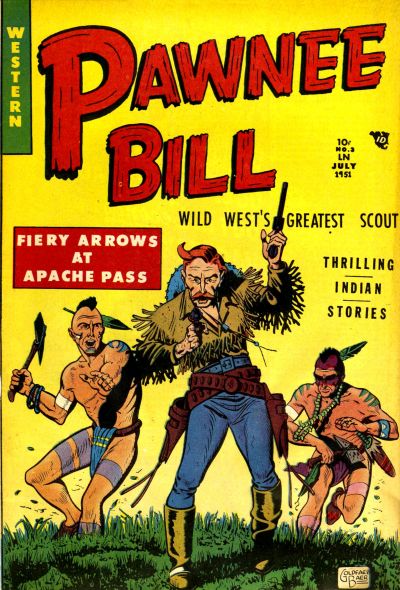 Cover for Pawnee Bill (Story Comics, 1951 series) #3