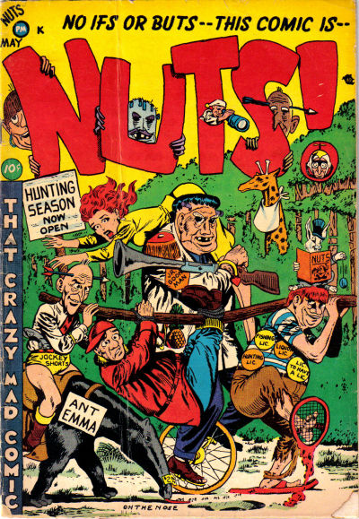 Cover for Nuts! (Premier Magazines, 1954 series) #2