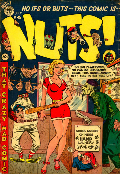 Cover for Nuts! (Premier Magazines, 1954 series) #3
