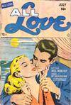 Cover for All Love (Ace Magazines, 1949 series) #27