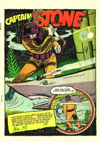 Cover Thumbnail for Captain Stone Comics (Holyoke, 1944 ? series) #10