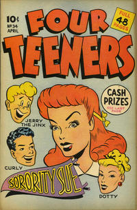 Cover Thumbnail for Four Teeners (Ace Magazines, 1948 series) #34