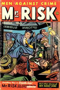 Cover for Mr. Risk (Ace Magazines, 1950 series) #2
