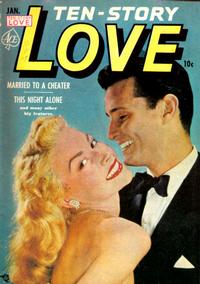 Cover Thumbnail for Ten-Story Love (Ace Magazines, 1951 series) #v30#6 [186]