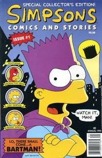 Cover Thumbnail for Simpsons Comics and Stories (Welsh Publishing Group, 1993 series) #1