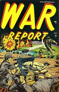 Cover Thumbnail for War Report (Farrell, 1952 series) #1