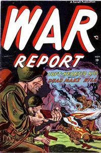 Cover for War Report (Farrell, 1952 series) #2