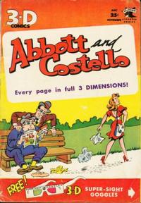 Cover Thumbnail for Abbott and Costello 3-D (St. John, 1953 series) #1
