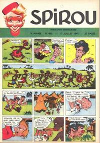 Cover Thumbnail for Spirou (Dupuis, 1947 series) #483
