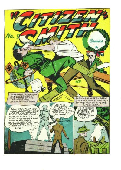 Cover for Citizen Smith Comics (Holyoke, 1944 series) #9