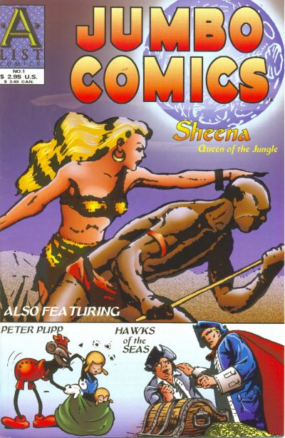 Cover for Jumbo Comics (A List Comics, 1999 series) #1