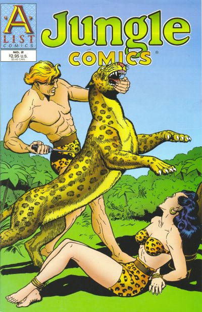 Cover for Jungle Comics (A List Comics, 1997 series) #2
