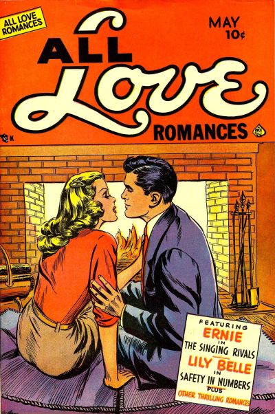 Cover for All Love Romances (Ace Magazines, 1949 series) #26