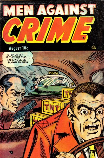 Cover for Men Against Crime (Ace Magazines, 1951 series) #6