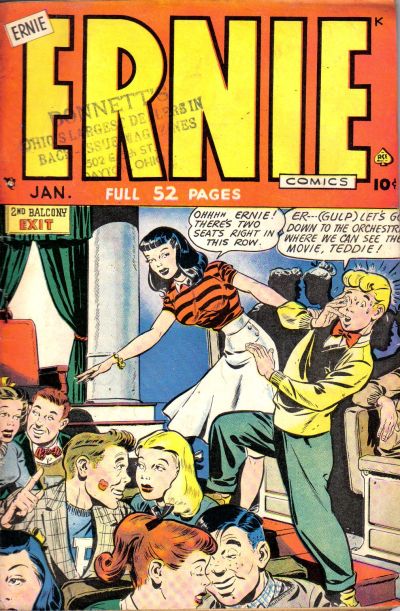 Cover for Ernie Comics (Ace Magazines, 1948 series) #24