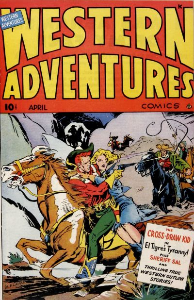 Cover for Western Adventures (Ace Magazines, 1948 series) #4