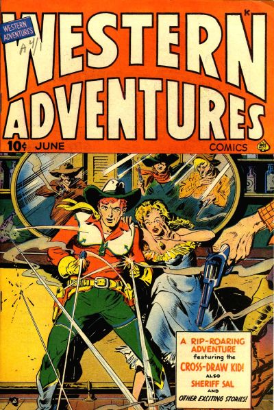 Cover for Western Adventures (Ace Magazines, 1948 series) #5