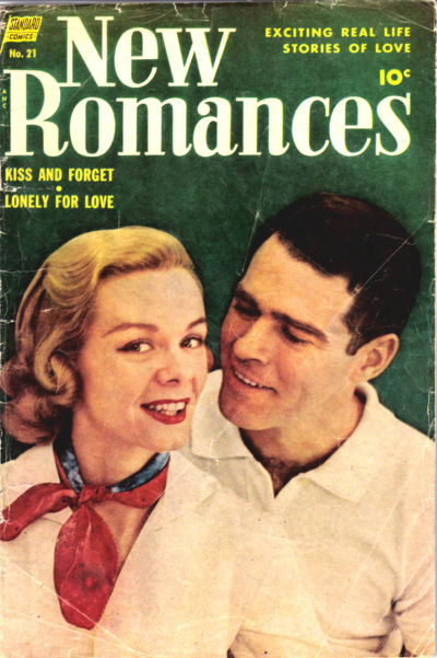 Cover for New Romances (Pines, 1951 series) #21