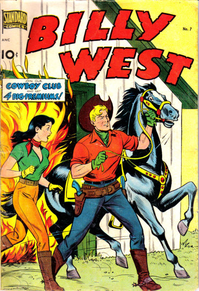 Cover for Billy West (Pines, 1949 series) #7
