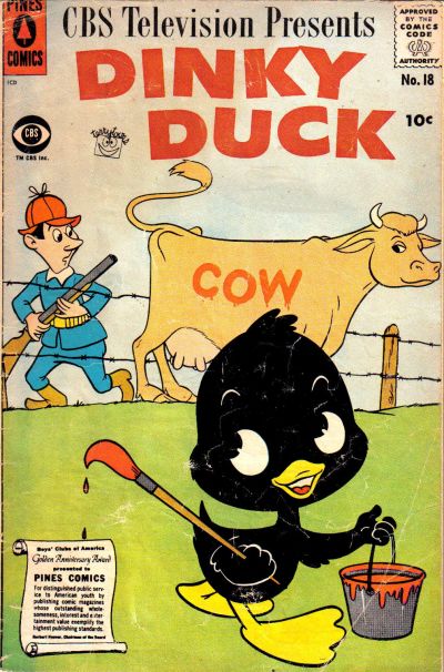 Cover for Dinky Duck (Pines, 1956 series) #18