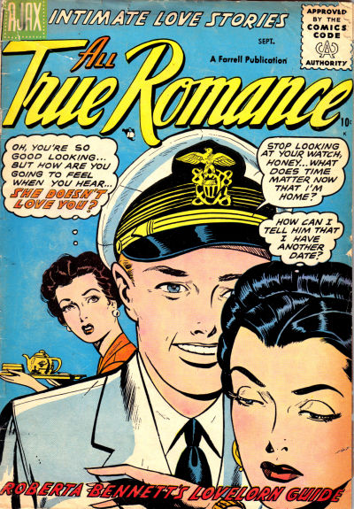 Cover for All True Romance (Farrell, 1955 series) #28