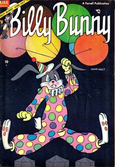 Cover for Billy Bunny (Farrell, 1954 series) #3