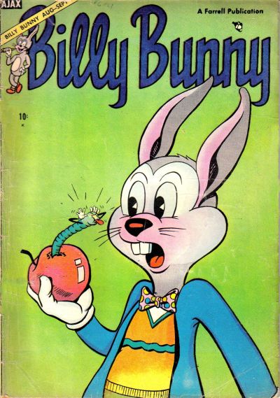 Cover for Billy Bunny (Farrell, 1954 series) #4