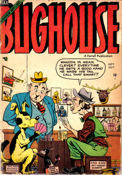 Cover for Bughouse (Farrell, 1954 series) #4