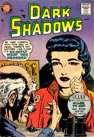 Cover for Dark Shadows (Farrell, 1957 series) #3