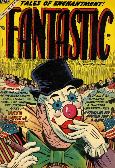 Cover for Fantastic Comics (Farrell, 1954 series) #10