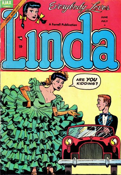 Cover for Linda (Farrell, 1954 series) #2