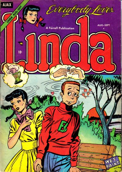 Cover for Linda (Farrell, 1954 series) #3