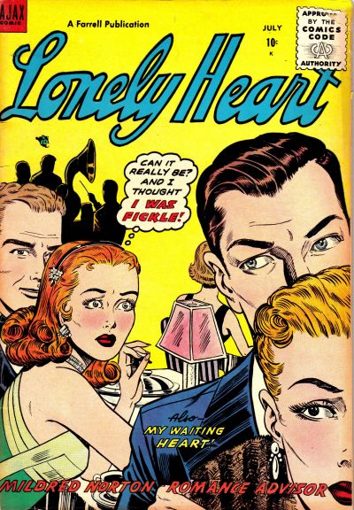 Cover for Lonely Heart (Farrell, 1955 series) #11