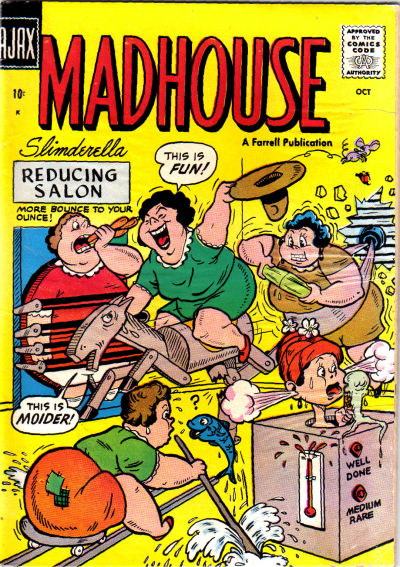 Cover for Madhouse (Farrell, 1957 series) #3